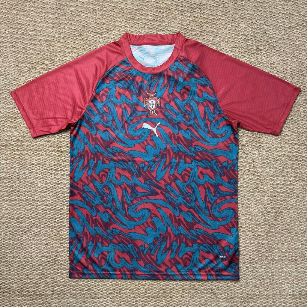 Portugal 2026 Red/Green Training Jersey