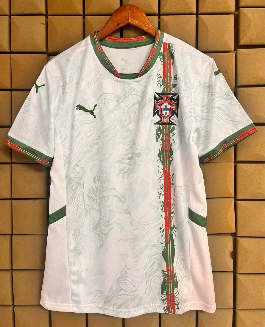 Portugal 2026 White/Green Special Version Away Jersey