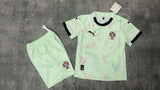 Portugal 25/26 Away  Kids Green Jersey Set