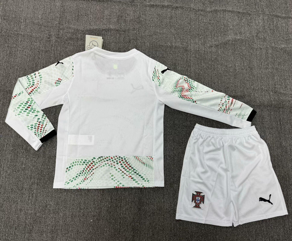Portugal 25/26 Away Kids Jersey Set
