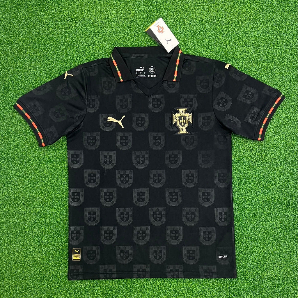 Portugal 25/26 Black Away Jersey