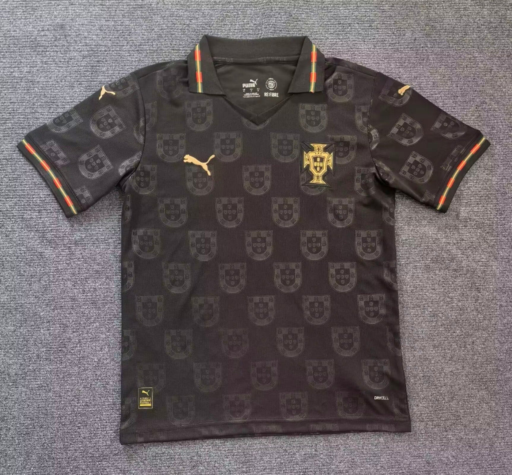 Portugal 25/26 Black Away Jersey