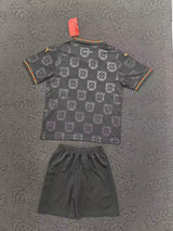 Portugal 25/26 Black Away Kids Jersey Set