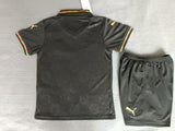 Portugal 25/26 Black Away Kids Jersey Set