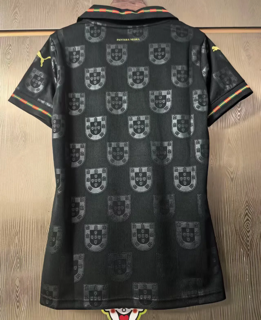 Portugal 25/26 Black Away Women Jersey