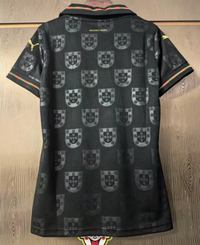 Portugal 25/26 Black Away Women Jersey