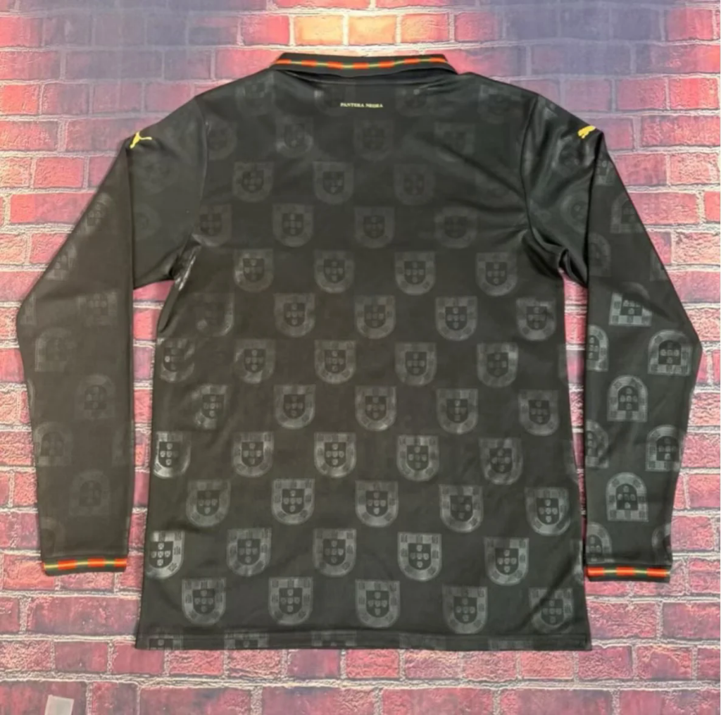 Portugal 25/26 Black Special Version Away Long Sleeves Jersey