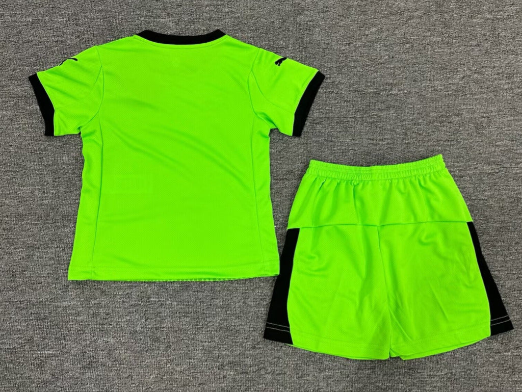 Portugal 25/26 Goalkeeper Kids Green Jersey Set