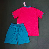 Portugal 25/26 Red/Blue Home Kids Jersey Set