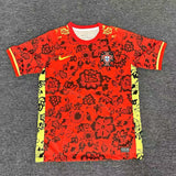 Portugal 25/26 Red Floral Pattern Jersey