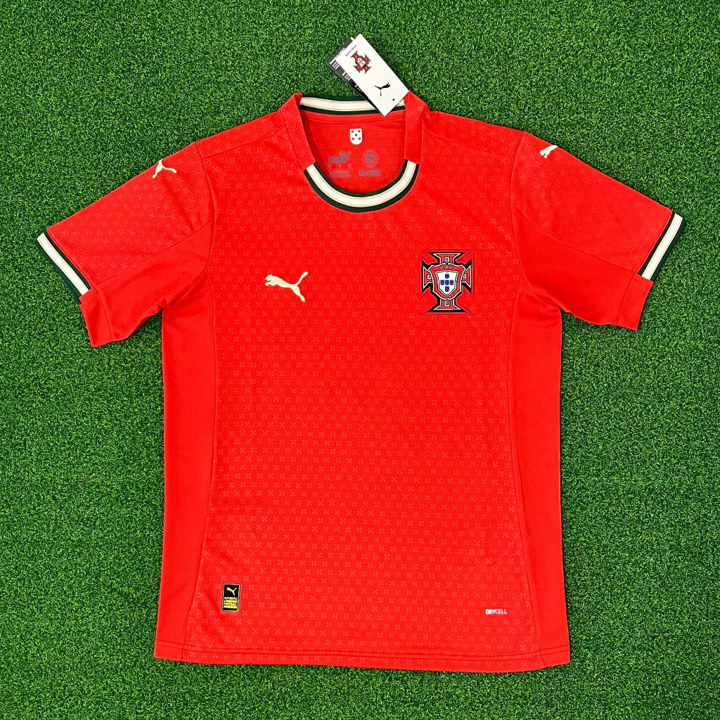 Portugal 25/26 Red Home Player Version Jersey