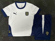Portugal 25/26 White/Blue Training Kids Jersey Set