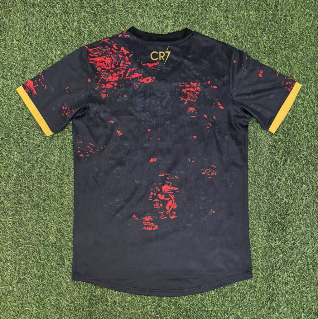 Portugal 26/27 Black/Red/Yellow CR7 Special Edition Jersey