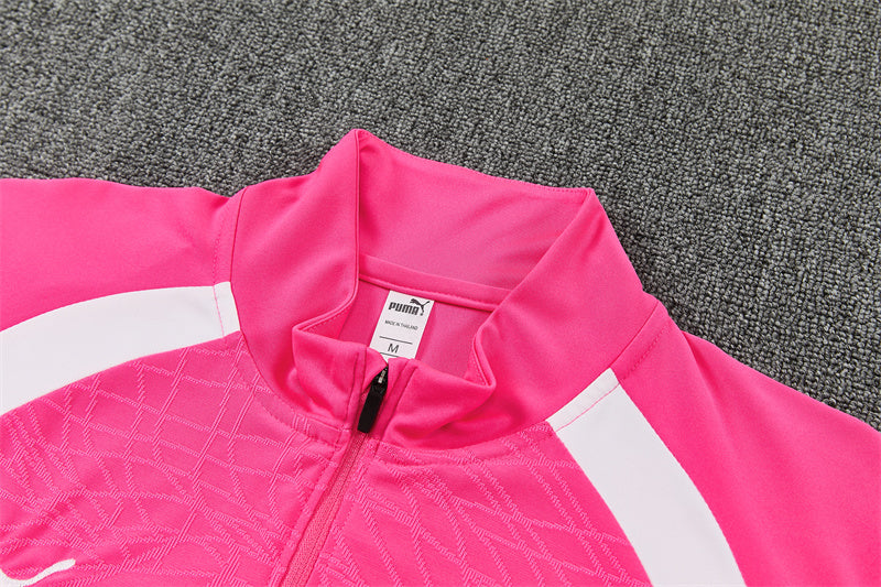 Portugal 26/27 Pink/White/Black Training Tracksuit Set