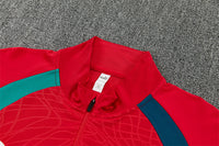 Portugal 26/27 Red/Blue/Green Training Tracksuit Set