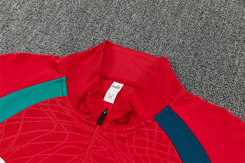 Portugal 26/27 Red/Blue/Green Training Tracksuit Set