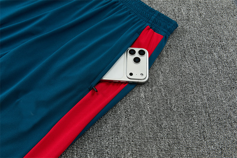 Portugal 26/27 Red/Blue/Green Training Tracksuit Set
