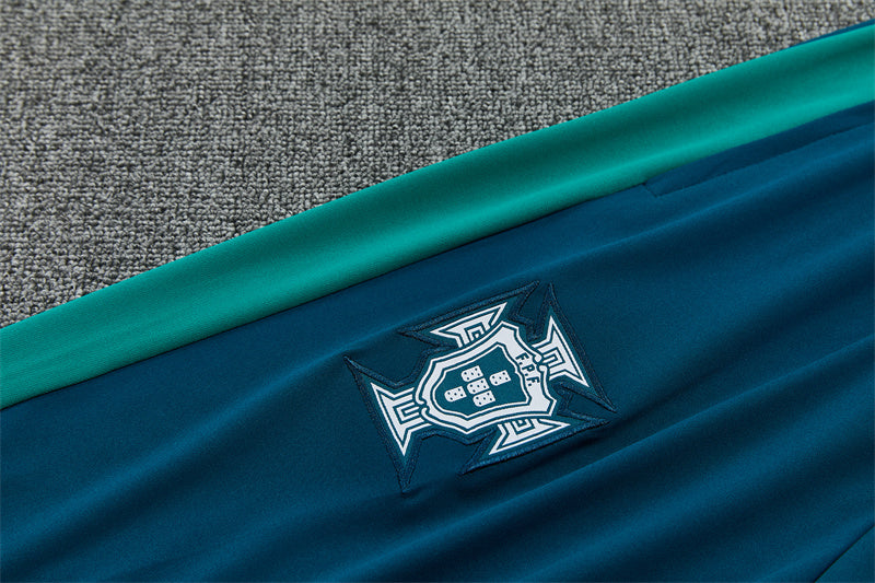 Portugal 26/27 Teal-Blue/Red/Green Training Tracksuit Set