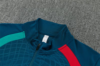 Portugal 26/27 Teal-Blue/Red/Green Training Tracksuit Set