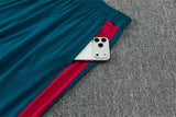 Portugal 26/27 White and Green with Red Shoulder Training Tracksuit Set