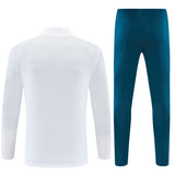Portugal 26/27 White and Green with Red Shoulder Training Tracksuit Set