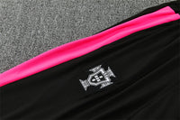 Portuguese 2627 Black/Pink Training Tracksuit Set