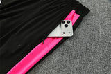Portuguese 2627 Black/Pink Training Tracksuit Set