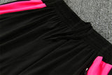 Portuguese 2627 Black/Pink Training Tracksuit Set
