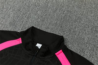 Portuguese 2627 Black/Pink Training Tracksuit Set
