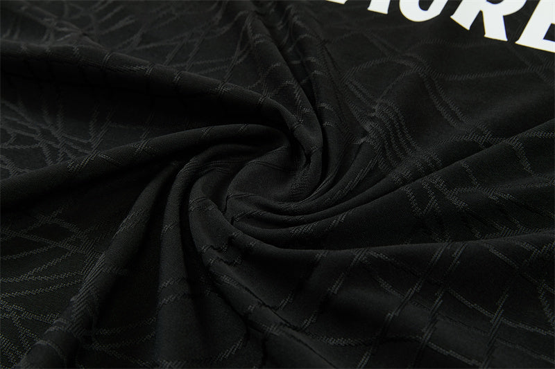 Portuguese 2627 Black/Pink Training Tracksuit Set