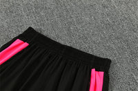 Portuguese 2627 Black/Pink Training Tracksuit Set