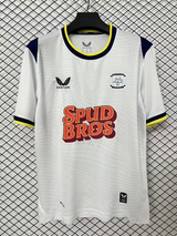 Preston 26/27 White/Navy Blue/Yellow Home Jersey