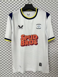 Preston 26/27 White/Navy Blue/Yellow Home Jersey