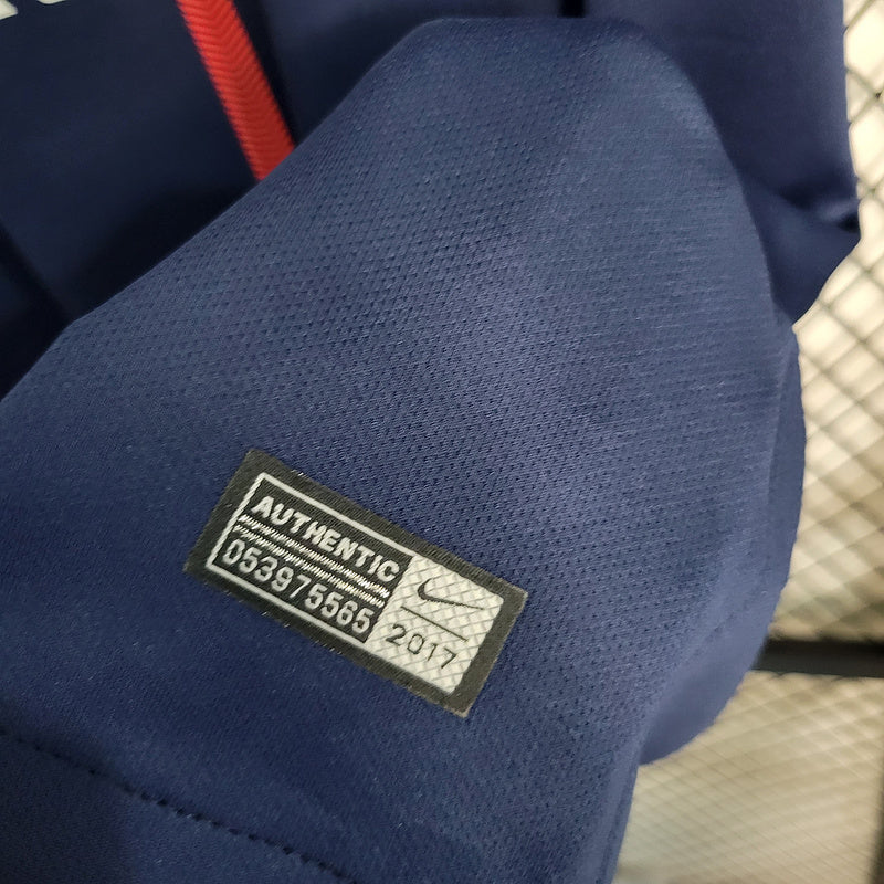 PSG 2017/18 Vintage Retro Home Jersey