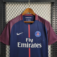 PSG 2017/18 Vintage Retro Home Jersey