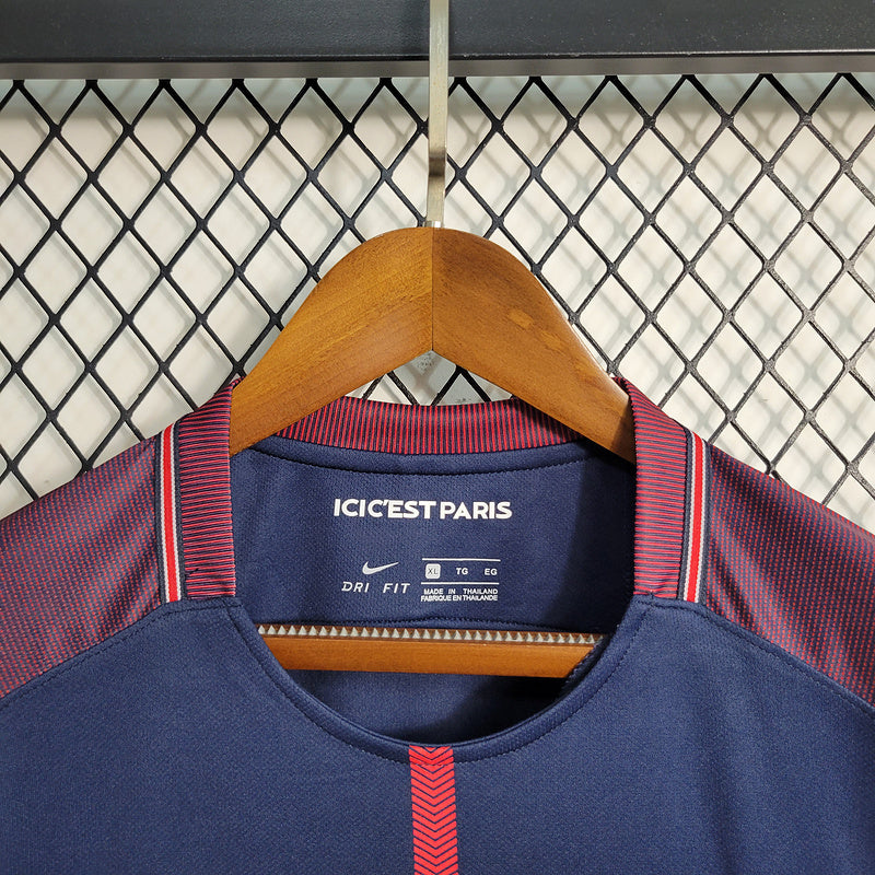 PSG 2017/18 Vintage Retro Home Jersey