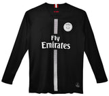 PSG 2018/19 Black Retro Long Sleeves Jersey