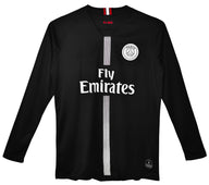 PSG 2018/19 Black Retro Long Sleeves Jersey
