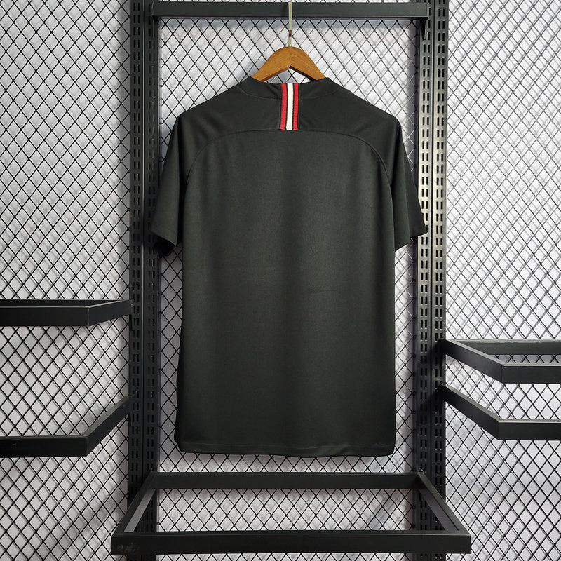 PSG 2018/19 Vintage Retro Black Champions League Version Jersey