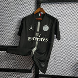 PSG 2018/19 Vintage Retro Black Champions League Version Jersey