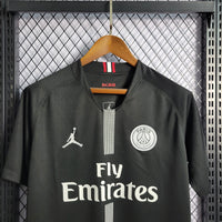 PSG 2018/19 Vintage Retro Black Champions League Version Jersey