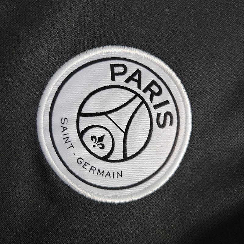 PSG 2018/19 Vintage Retro Black Champions League Version Jersey