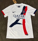 PSG 2026 2 Star White Distinctive Brushstroke Away Jersey
