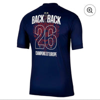 PSG 25/26 2 Star Navy Home Stadium Jersey