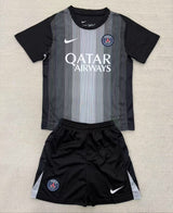 PSG 25/26 Black Goalkeeper Kids Kit - Concept Kits