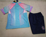 PSG 25/26 Blue Third Special Kid Jersey Set