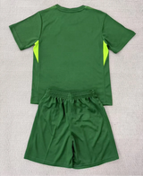 PSG 25/26 Green Goalkeeper Kids Jersey Set