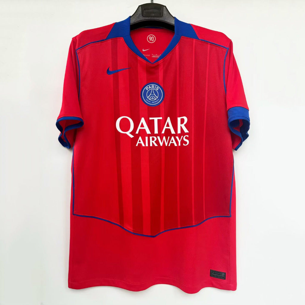 PSG 25/26 Red Third Jersey