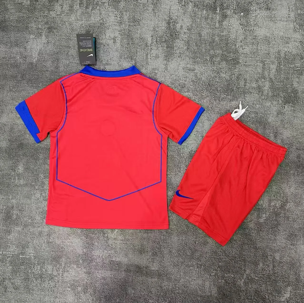 PSG 25/26 Red Third Kids Jersey Set
