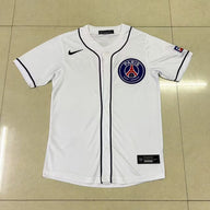 PSG 25/26 White Baseball Jersey - Concept Kits